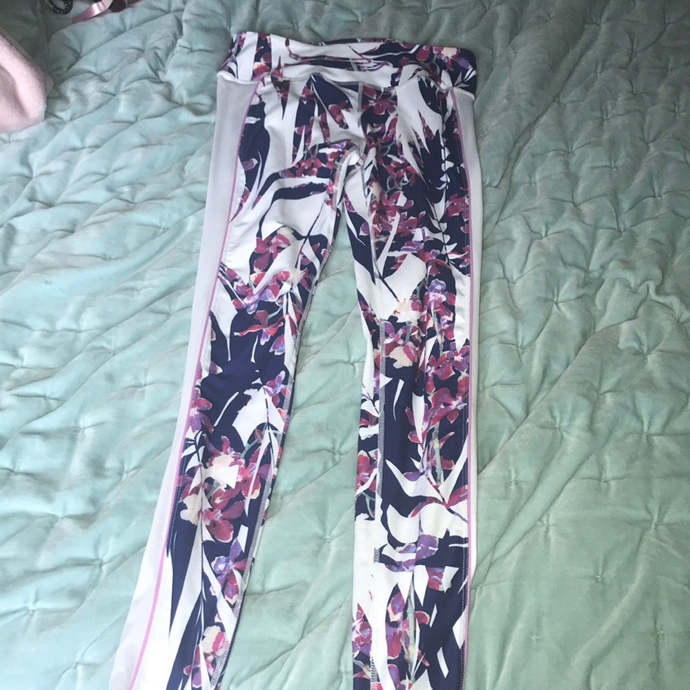 Fabletics floral workout leggings